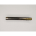 Couteau pliant liner lock avec lame en acier 14c28n et manche en bois d'ébène, incrustation os de bovin et cloutage laiton