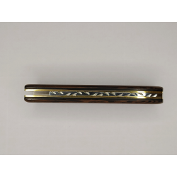 Couteau pliant liner Lock - lame en acier 14C28N - Mache en ébène et loupe d'amboine