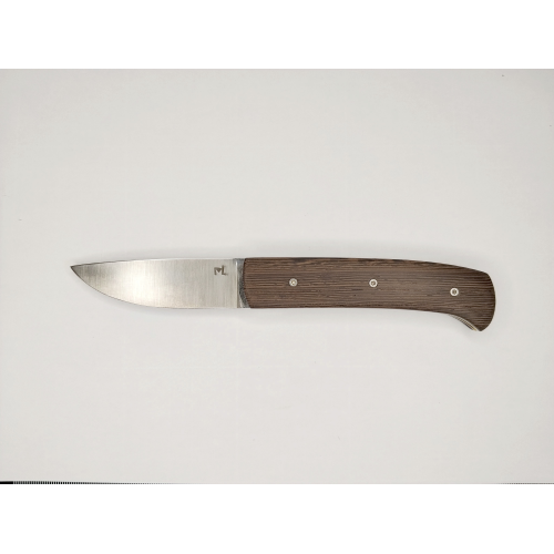 Couteau pliant liner Lock - lame en acier 14C28N - Mache en ébène et loupe d'amboine