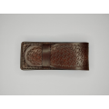 Couteau Pliant Liner Lock - Acier damas - Manche en Os de bovin et bois de cocobolo